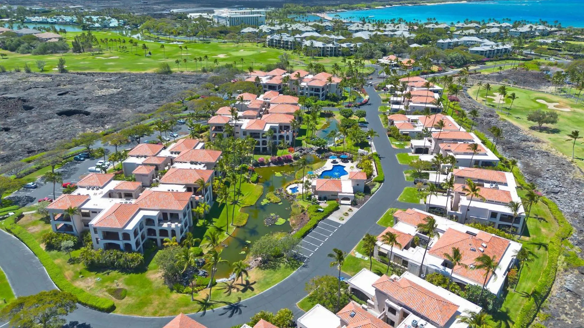 Luxurious Penthouse Oasis ~ Golf & Ocean Views Apartment Waikoloa